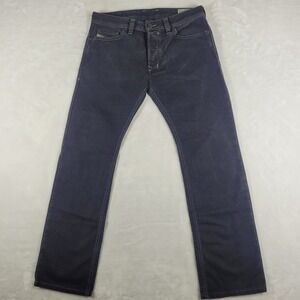 Diesel Safado Jeans Men's 31x29 Black Denim Regular Slim Straight Stretch Casual